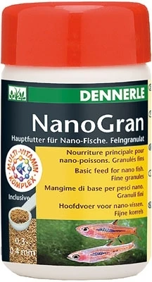 Dennerle Nano Gran - основной корм в виде мини-гранул для небольших рыбок, 100 мл DEN5915