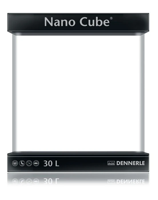 Dennerle NanoCube 30 литров - аквариум, передние углы скруглённые (передняя и боковые стенки из единого стекла) Den-5577