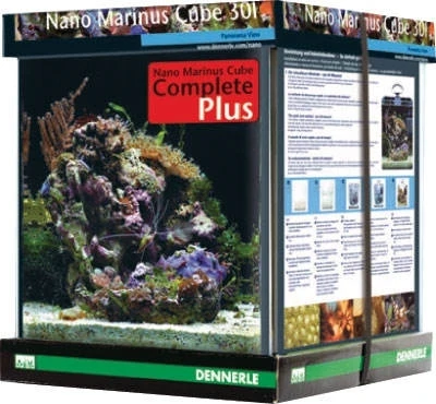 Dennerle NanoCube Marinus Complete PLUS на 30 литров -  морской аквариум с аксессуарами DEN5614