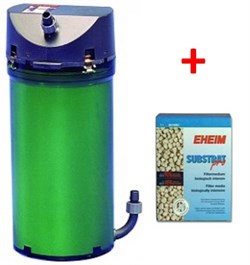Eheim Classic 2213 - внешний фильтр для аквариумов до 250 л + губки и бионаполнитель Eheim Substrate Pro - фото 19132