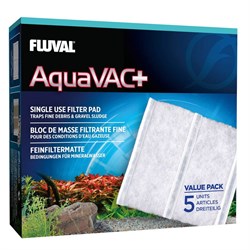 Fluval - сменный фильтрующий материал тонкой очистки (5 шт.) для пылесоса Fluval AquaVac+ - фото 19236