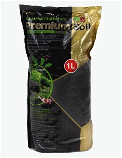 ISTA Premium Soil Субстрат для аквариумных растений и креветок премиум класса 1л,  гранулы 1,5-3,5мм - фото 19643