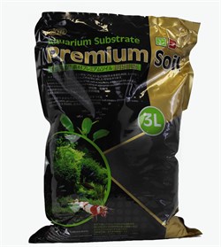 ISTA Premium Soil Субстрат для аквариумных растений и креветок премиум класса 3л,  гранулы 3,5мм - фото 19646
