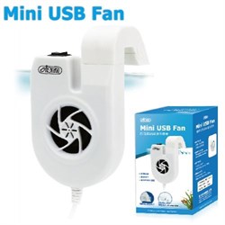 ISTA Вентилятор рюкзачный Mini USB Fan 0,3вт, DC 5в, меньше 35dB, две скорости - фото 19654