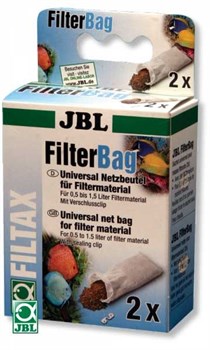 JBL FilterBag - мешочек для наполнителей емкостью до 1,5 л., с клипсой-защелкой, 2 шт. - фото 19869