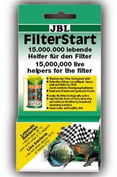 JBL FilterStart 10 мл - Содержащий полезные бактерии препарат для *запуска* фильтра - фото 19872