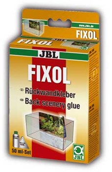 JBL Fixol 50 мл - Специальный клей для приклеивания аквариумных фонов - фото 19876