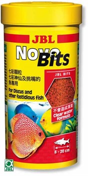 JBL NovoBits 1 л (450 г) - Корм в форме гранул для дискусов и других привередливых тропических рыб - фото 19951