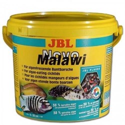 JBL NovoMalawi 5.5 л. (860 г.) - Корм в форме хлопьев для растительноядных цихлид из озер Малави и Танганьика - фото 19976