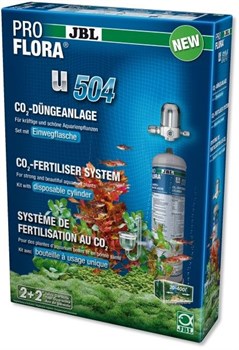 JBL ProFlora u504 - CO2-система с одноразовым баллоном для сильных и красивых аквариумных растений - фото 20053