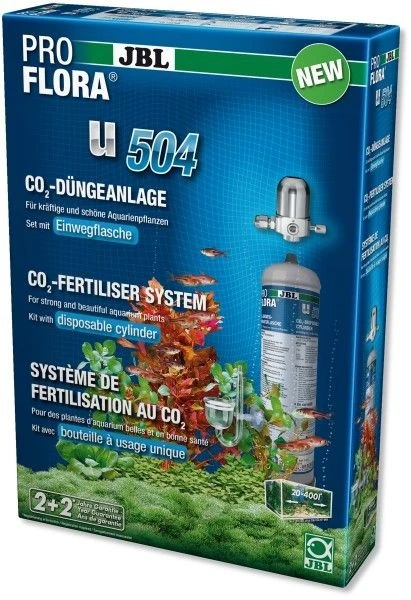 JBL ProFlora u504 - CO2-система с одноразовым баллоном для сильных и красивых аквариумных растений 282.6064000