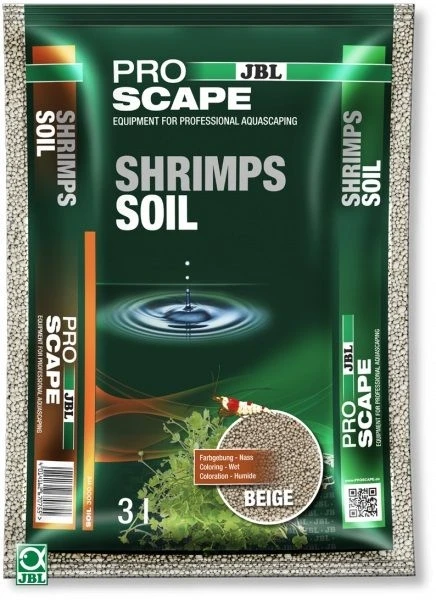 JBL ProScape Shrimps Soil BEIGE 3 л - Питательный грунт для аквариумов с креветками, бежевый 282.6707500