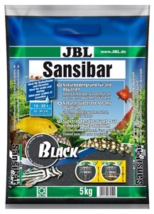 JBL Sansibar DARK - Декоративный грунт для аквариума, черный, 10 кг. - фото 20105