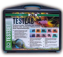 JBL Testlab - Водонепроницаемый пластиковый чемодан, содержащий набор из 13 тестов для всестороннего анализа качества пресной воды - фото 20134