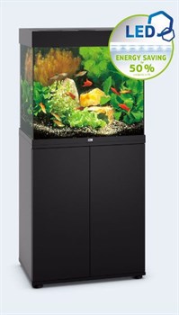 Juwel LIDO 120 LED аквариум 120л черный (Black) 61х41х58см 2х12W Фильтр Bioflow M, нагреватель 100 Вт - фото 20347
