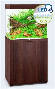 Juwel LIDO 200 LED аквариум 200л темное дерево (Dark Wood) 71х51х65см 2х14W Фильтр Bioflow M, нагреватель 200 Вт - фото 20360