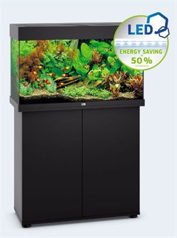 Juwel RIO 125 LED аквариум 125л черный (Black) 81х36х50см 2х14W Фильтр Bioflow М, нагреватель 100 Вт Juw-1350 - фото 20412