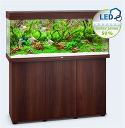 Juwel RIO 240 LED аквариум 240л темное дерево (Dark Wood) 121х41х55см 2х29W Фильтр Bioflow M, нагреватель 200 Вт - фото 20441