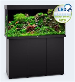 Juwel RIO 350 LED аквариум 350л черный (Black) 121х51х66см 2х29W Фильтр Bioflow L, нагреватель 300 Вт - фото 20460