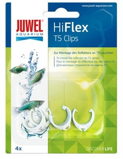 Juwel клипса для отражателей Juwel HiFlex T5 - 4 шт. - фото 20490