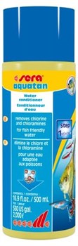 sera Aquatan 500 мл - препарат для подготовки водопроводной воды - фото 20722