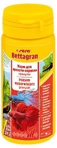 sera Bettagran 50 мл (24 г) - гранулированный корм для рыб-петушков S0104