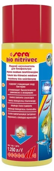 sera bio Nitrivec 500 мл (на 1250 л) - биопрепарат для запуска аквариума S3760