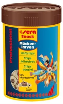 sera Bloodworm Snack 100 мл - лакомство для рыб (из мотыля) S1152 - фото 20757