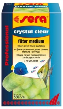 sera Crystal Clear 12 шт - на 360 л воды - промываемый наполнитель для тонкой очистки воды в аквариуме - фото 20805
