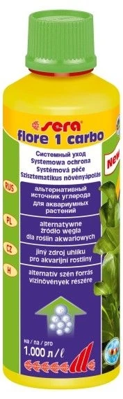 sera flore 1 carbo 250 мл - на 1000 литров - удобрение для растений S3342