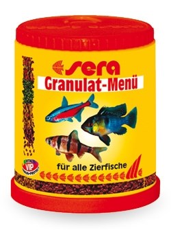 sera Granulat-Menu 150 мл - корм-меню для всех видов рыб (4 вида гранул в 1 банке) - фото 20929