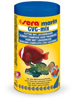 sera GVG-mix Marine 250 мл - корм для морских рыб - фото 20946
