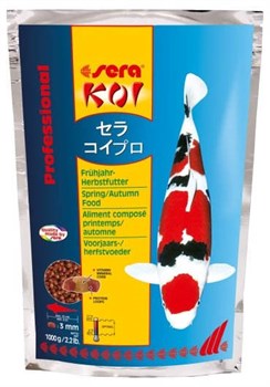 sera KOI Professional весна-осень 1 кг - корм для карпов Кои - фото 20974