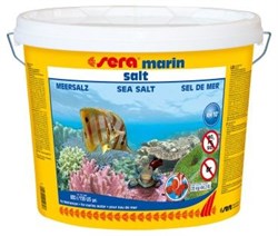 SERA marin basic salt 20 кг (ведро) - морская соль для аквариума - фото 20996