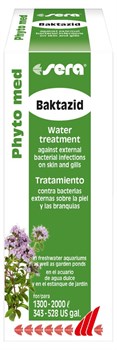 sera Phyto med Baktazid 100 мл - средство для воды S45356 - фото 21037