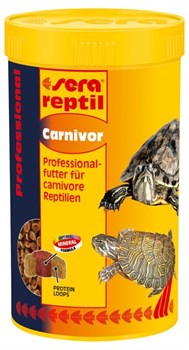 sera Reptil Professional Carnivor 100 мл - фото 21141