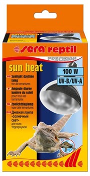 sera Reptil Sun Heat 100 Вт - Лампа «солнечный свет» для всех террариумов - фото 21150