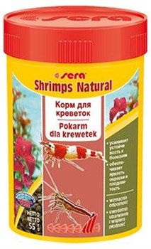 sera Shrimps natural 100 мл - корм для креветок - фото 21178