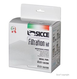 SICCE - губки для внешних фильтров Whale 350/500 - 3 шт. - фото 21359