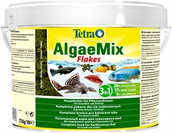 Tetra Algae Mix 10л (1750г) - корм для рыб, растительные хлопья - фото 21635