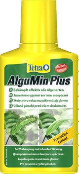 Tetra AlguMin Plus 100 мл - жидкое средство против водорослей, борьба и профилактика - фото 21648