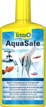 Tetra AquaSafe 500 мл - средство для подготовки водопроводной воды - фото 21759