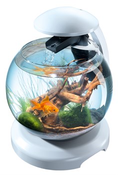 Tetra Cascade Globe 6,8 л (белый) - круглый аквариум с фильтром - фото 21824