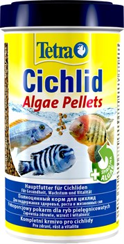 Tetra Cichlid Algae 500 мл - корм с водорослями для травоядных цихлид - фото 21860