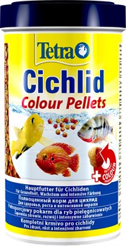 Tetra Cichlid Colour 500 мл - корм для цихлид, улучшающий окраску - фото 21873