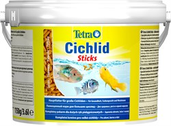 Tetra Cichlid Sticks 3,6 л (ведро) - основной корм для цихлид (палочки) - фото 21908