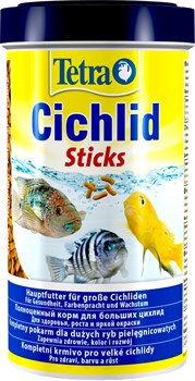 Tetra Cichlid Sticks 500 мл - основной корм для цихлид (палочки) - фото 21911