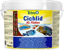 Tetra Cichlid XL Flakes 10 л (ведро) - основной корм для цихлид (хлопья) - фото 21919