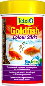 Tetra Goldfish Colour  Sticks  100 мл - корм для улучшения окраски золотых рыбок (палочки) - фото 22166