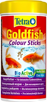 Tetra Goldfish Colour Sticks 250 мл - корм для улучшения окраски золотых рыбок (палочки) - фото 22178